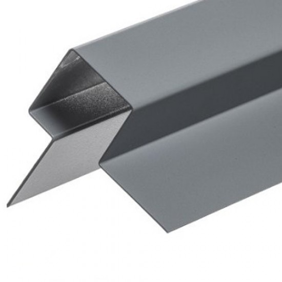 Asymmetric Aluminium Corner Profile for Cedral Lap - 3m length