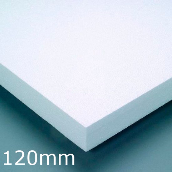 120mm White Expanded Polystyrene (EPS) for Insulated Render Systems - Ceresit CT305 (pack of 5)
