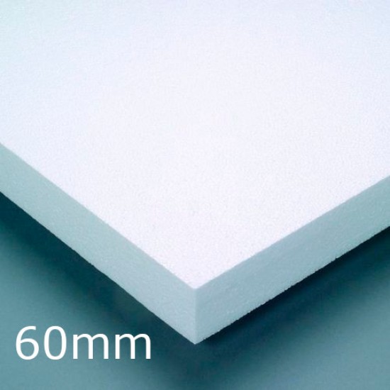 60mm White Expanded Polystyrene (EPS) for Insulated Render Systems - Ceresit CT305 (pack of 10)