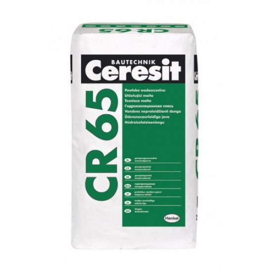 Ceresit CR65 Rigid Waterproofing Slurry - Tanking Slurry Ceresit CR65 Rigid Waterproofing Slurry - Tanking Slurry