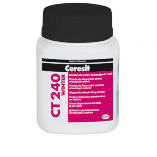 Ceresit CT240 Winter - Additive for Wet Renders and Paints - 100ml Ceresit CT240 Winter - Additive for Wet Renders and Paints - 100ml
