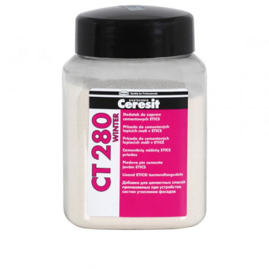 Ceresit CT280 Winter - Additive for ETICS and Wet Renders - 250ml Ceresit CT280 Winter - Additive for ETICS and Wet Renders - 250ml