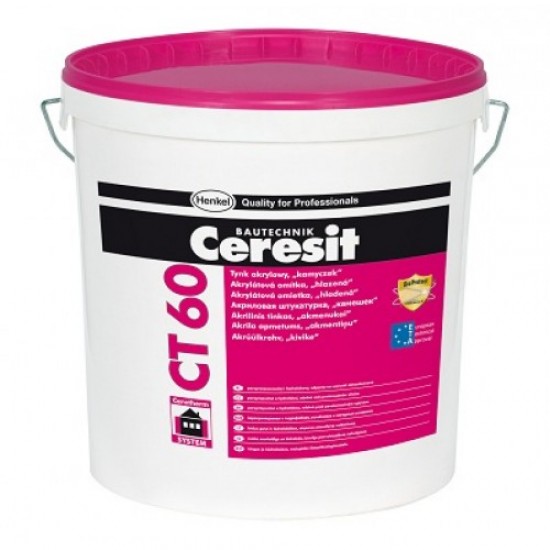 Ceresit CT60 Acrylic Render - 1.5mm grain Ceresit CT60 Acrylic Render - 1.5mm grain