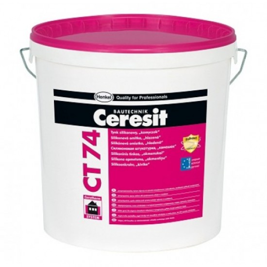 Ceresit CT74 Silicone Render - 1.5mm grain - stone texture