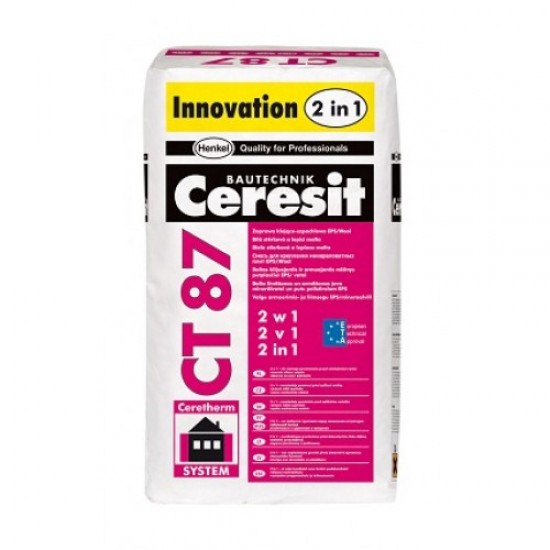 Ceresit CT87 White Adhesive - Filler Mortar- Pallet of 48 bags