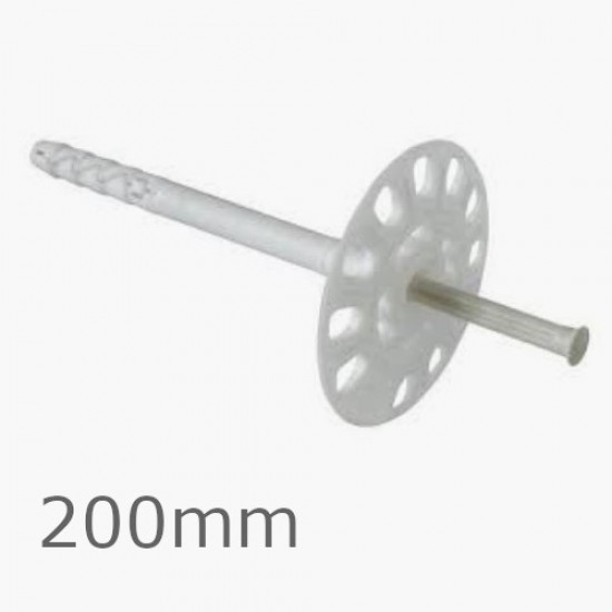 200mm Isofast Insulation Panel Fixings - pack of 200.