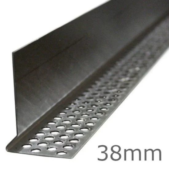 38mm Hardie Plank Aluminium Starter Profile with Ventilation 3m Length