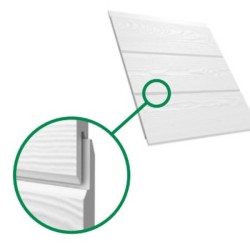 Hardie VL Plank - Cedar Texture Fibre Cement Cladding - 11mm x 214mm x 3600mm 