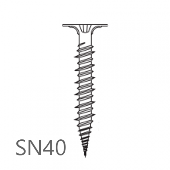 4.2mm x 40mm Knauf Aquapanel Maxi Screws SN40 - box of 250 4.2mm x 40mm Knauf Aquapanel Maxi Screws SN40 - box of 250