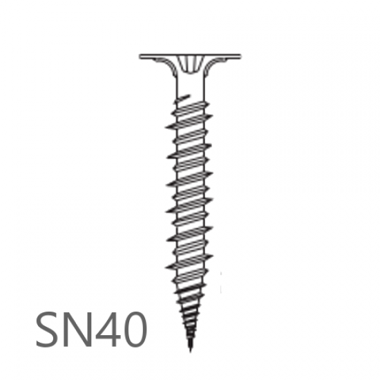 4.2mm x 40mm Knauf Aquapanel Maxi Screws SN40 - box of 250