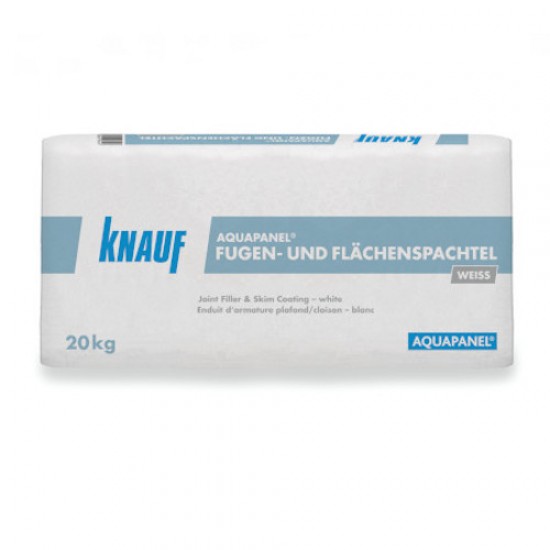 Knauf Aquapanel Joint Filler and Skim Coat - White - 20 Kg