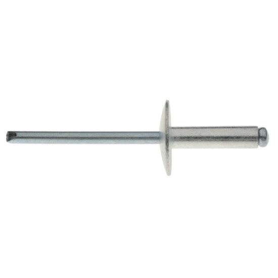 Plastestrip 14mm Head Aluminium Rivets - 18mm length