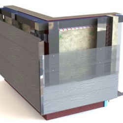 7.5mm x 190mm x 3660mm Supertech Weatherboard - A1 Non-Combustible Cladding Board