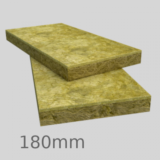 180mm Rockwool Rainscreen Duo Slab (pack of 2) - pallet of 12