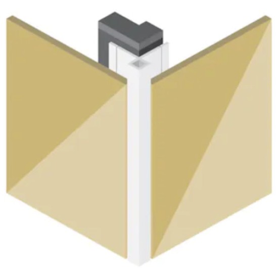 Aluminium Rockpanel Profile D - Outer Corner Profile - 3055mm Length Aluminium Rockpanel Profile D - Outer Corner Profile - 3055mm Length
