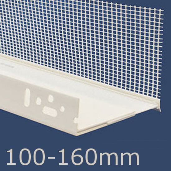 100 -160mm Adjustable PVC Base Profile - 2m length (pack of 10) 100 -160mm Adjustable PVC Base Profile - 2m length (pack of 10)