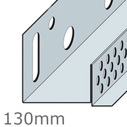 130mm Aluminium Brick Slip Base Profile - 2.5m length