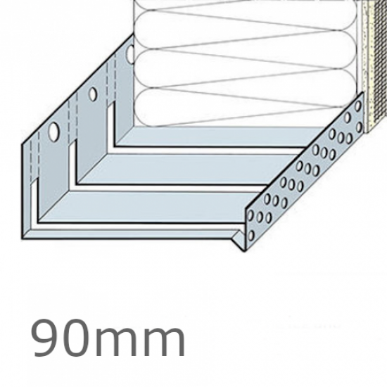 90mm Aluminium Flexible System Starter Track Profile - 2.5m length (pack of 5) 90mm Aluminium Flexible System Starter Track Profile - 2.5m length (pack of 5)