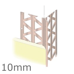 10mm PVC Render Only Corner Bead (pack of 25).