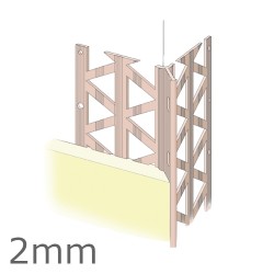 2mm PVC Render Only Corner Bead (pack of 25).