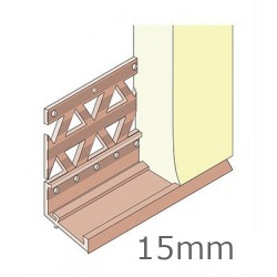 15mm PVC Drip Bead - Length 2.5m (pack of 25).