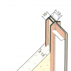 13mm PVC Window Frameseal Bead (pack of 40). Profile 3727