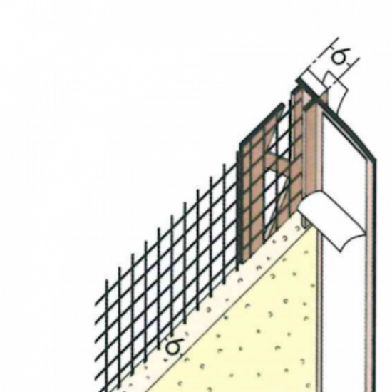 6mm Mesh Wing PVC Window Frameseal Bead 6mm Mesh Wing PVC Window Frameseal Bead