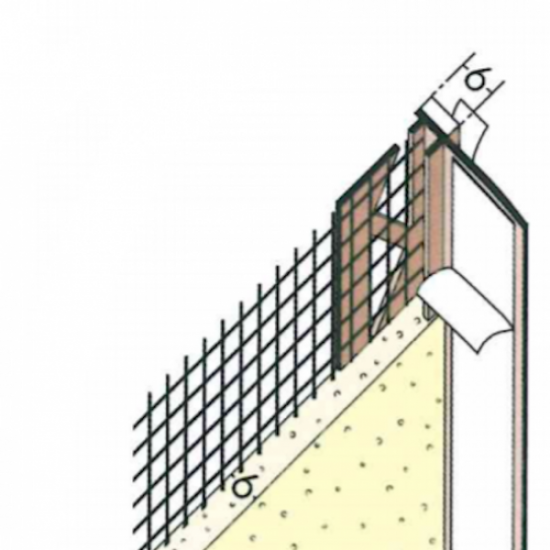 6mm Mesh Wing PVC Window Frameseal Bead