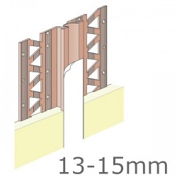 13-15mm Movement Bead PVC Length 2.5m (pack of 3).