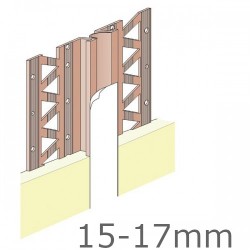15-17mm Movement Bead PVC Length 2.5m (pack of 3).