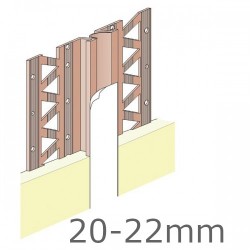 20-22mm Movement Bead PVC Length 2.5m (pack of 3).